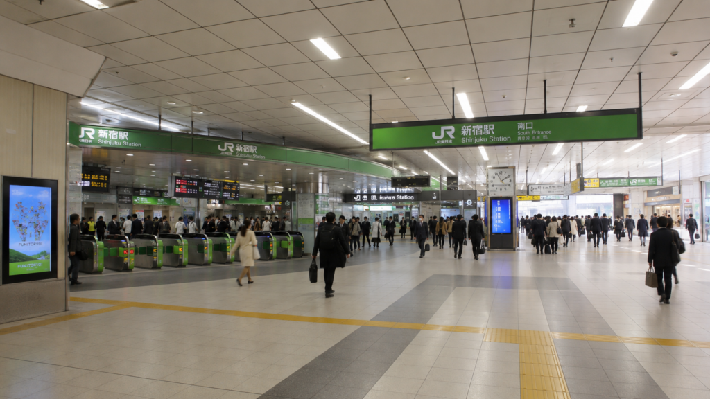 Traveler using both a Tokyo subway pass and Suica card during a Tokyo trip