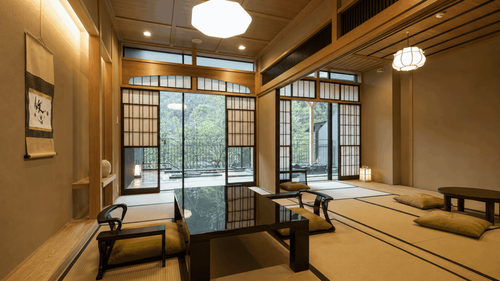 Infinity public onsen at Hakone Kowakien TEN-YU